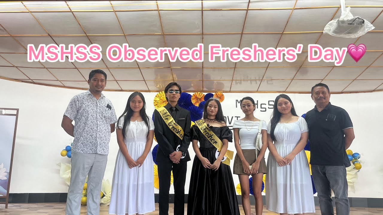 Freshers’ Day // @Mount Saramati Hr. Sec School