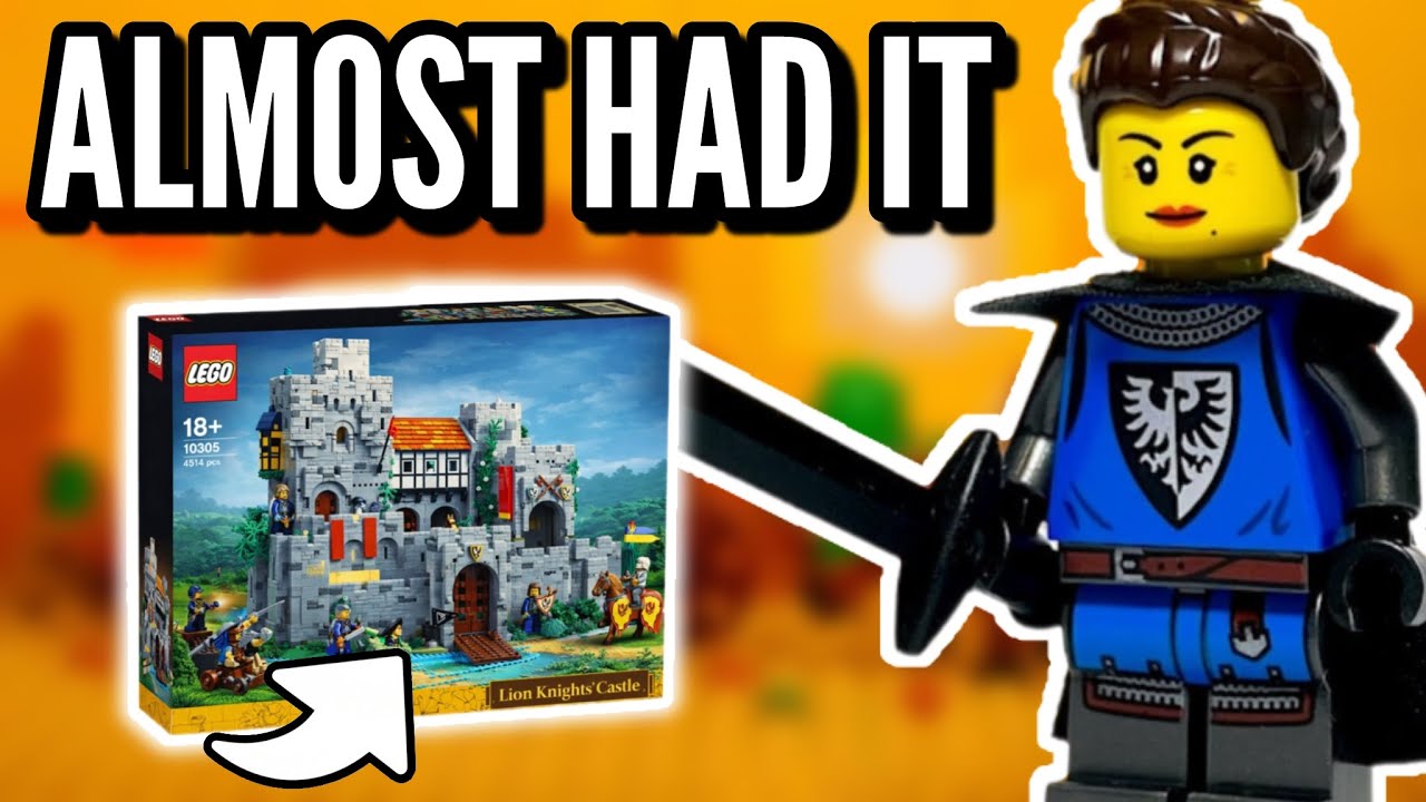 Компания LEGO случайно представила ОГРОМНЫЙ &laquo;Замок Чёрного Сокола&raquo;.