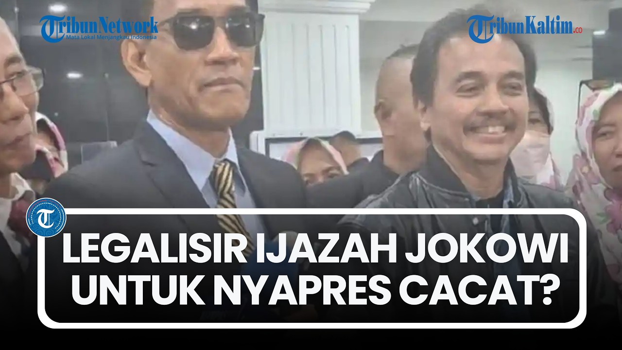 Kubu Roy Suryo Sebut Legalisir Ijazah Jokowi untuk Nyapres Cacat Prosedur, Tak Ada Tanggal