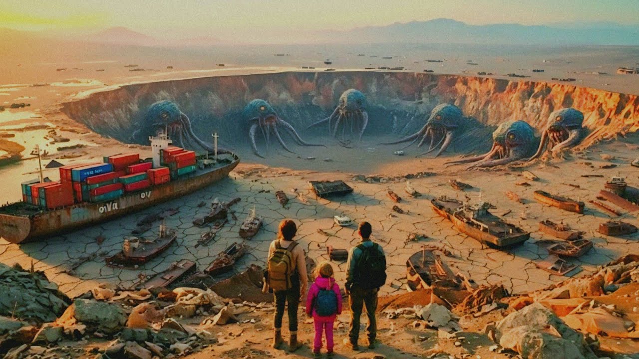 Samundra Achanak Sookh Gya aur Bhooke Creatures Nikal Gaye | Survive 2024 Movie Explained हिन्दी।