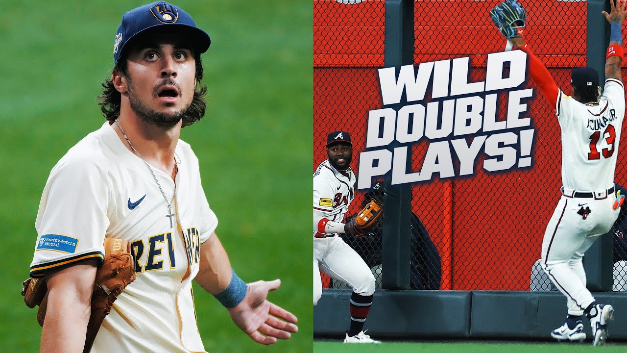 Double plays that keep getting WEIRDER AND WEIRDER! 😵&zwj;💫 (Including Brewers/Dodgers double play 😱)