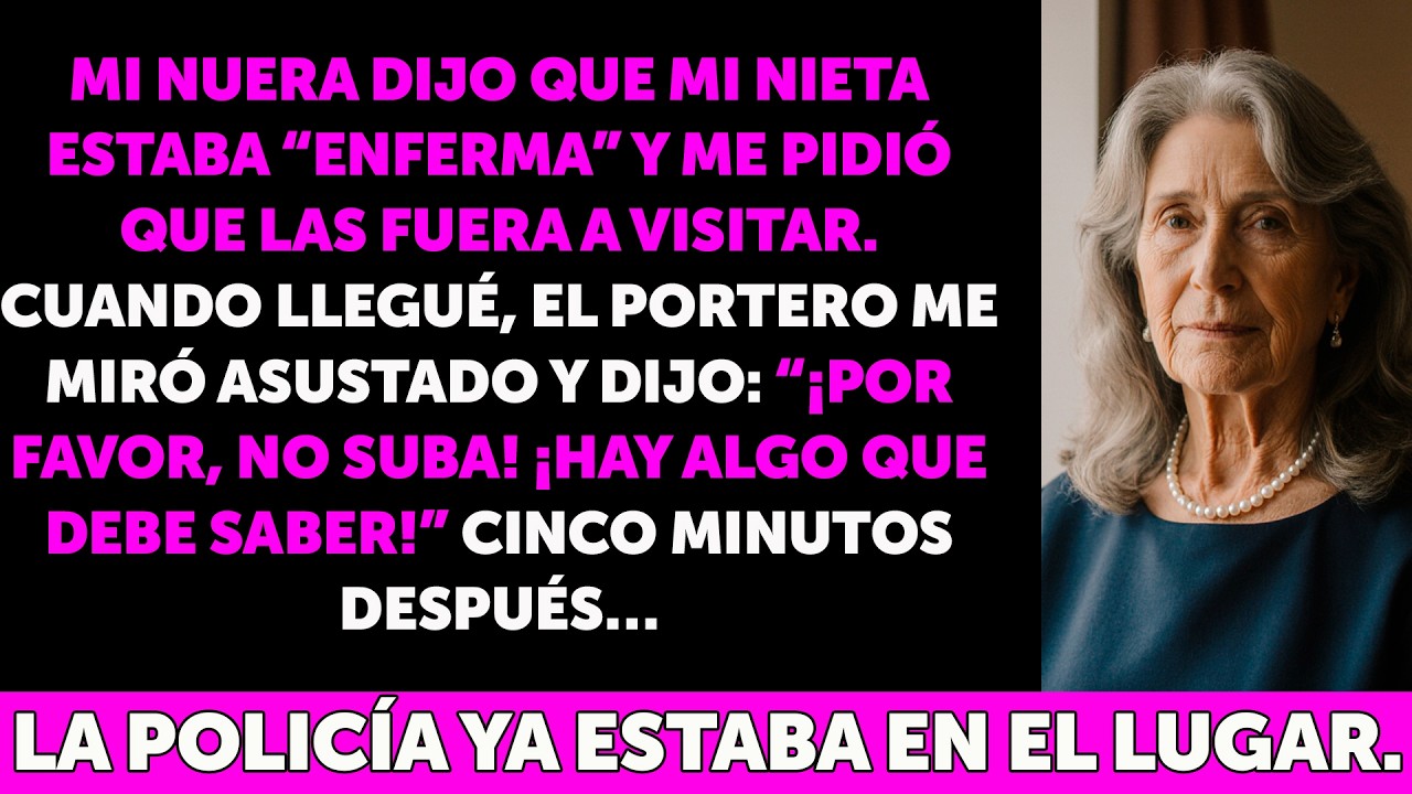 “Señora, no suba… algo terrible pasó arriba”  Cinco minutos después, llegó la policía