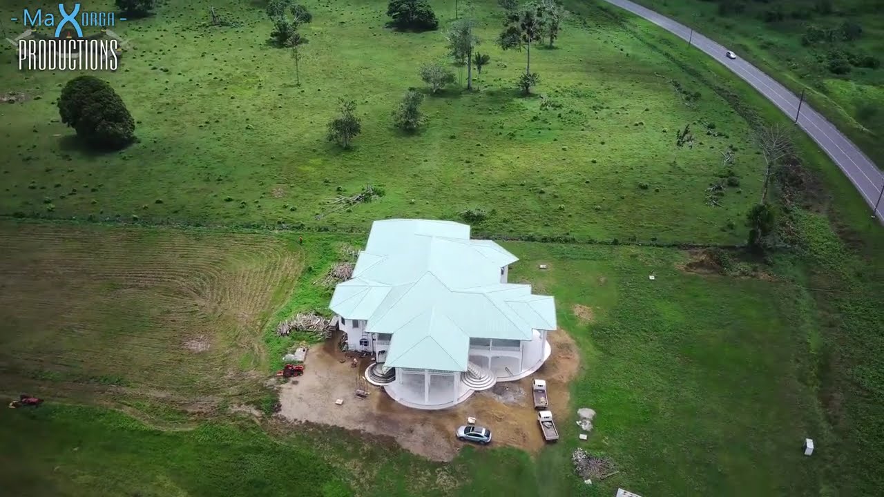 Tamansarie, Commewijne drone view