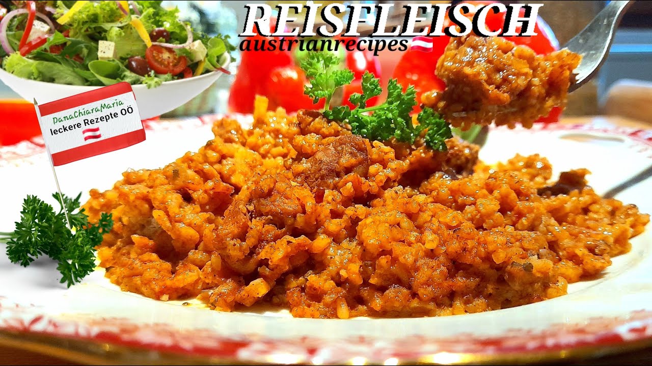 leckere Rezepte OÖ 🇦🇹 Omas Reisfleisch Rezept/traditionelles österreichisches Reisfleisch/Gulasch