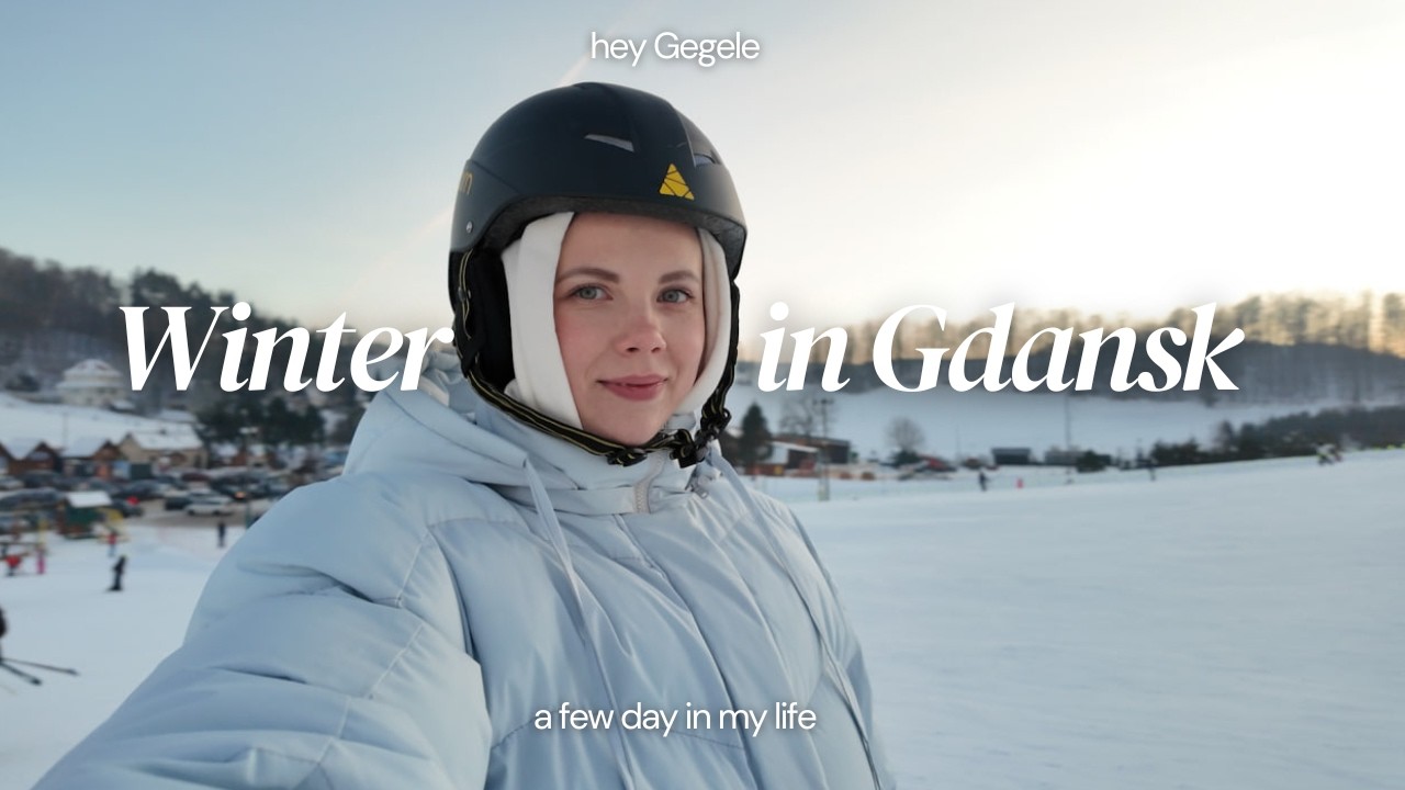 МОЙ ПЕРВЫЙ РАЗ НА ЛЫЖАХ! зимние выходные на Кашубах, в Сопоте и Гданьске