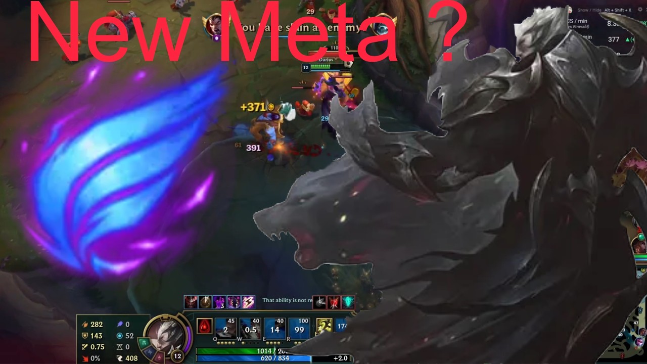 You are playing Darius Wrong in Season 16 !!