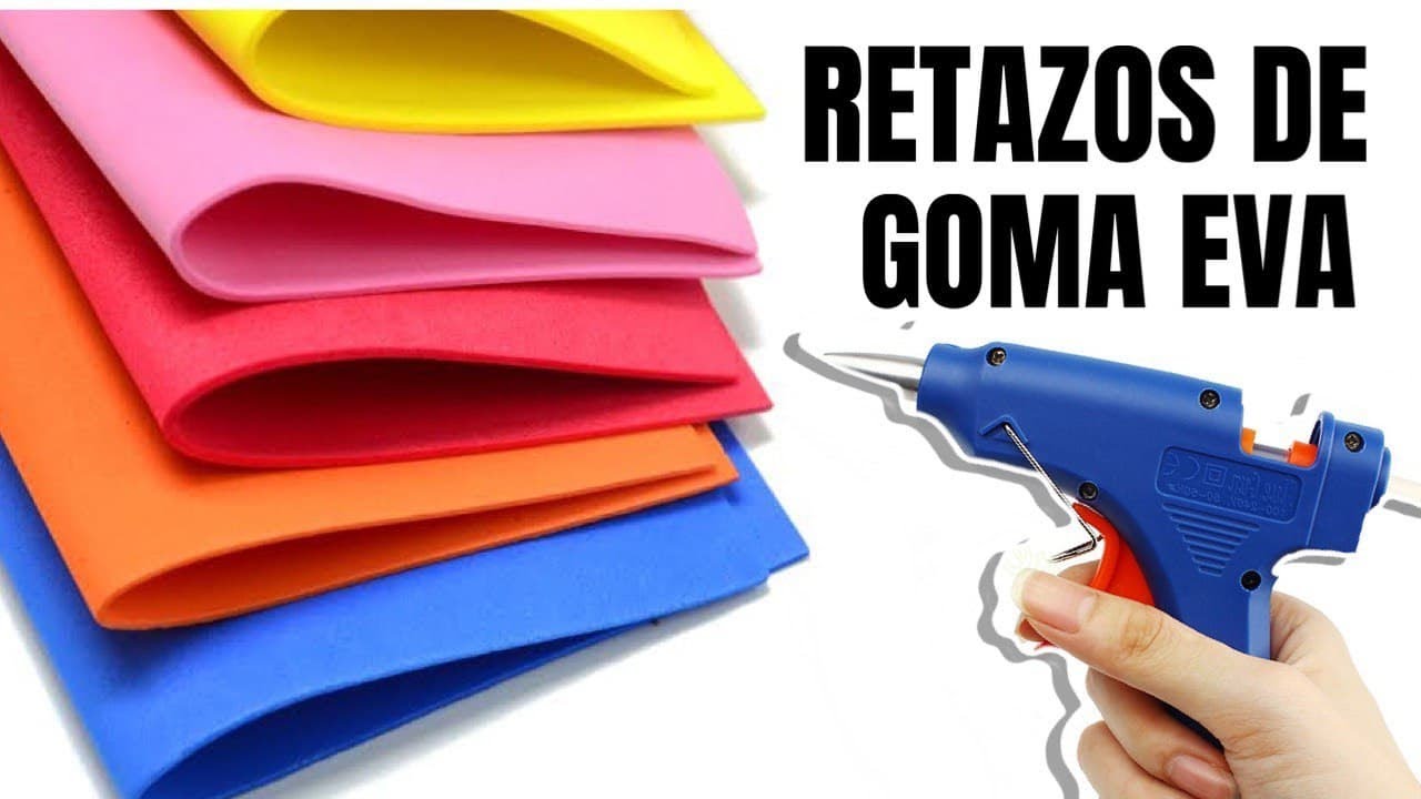 3 Ideas con Sobras de Foamy | Manualidades fáciles con Retazos de Goma eva