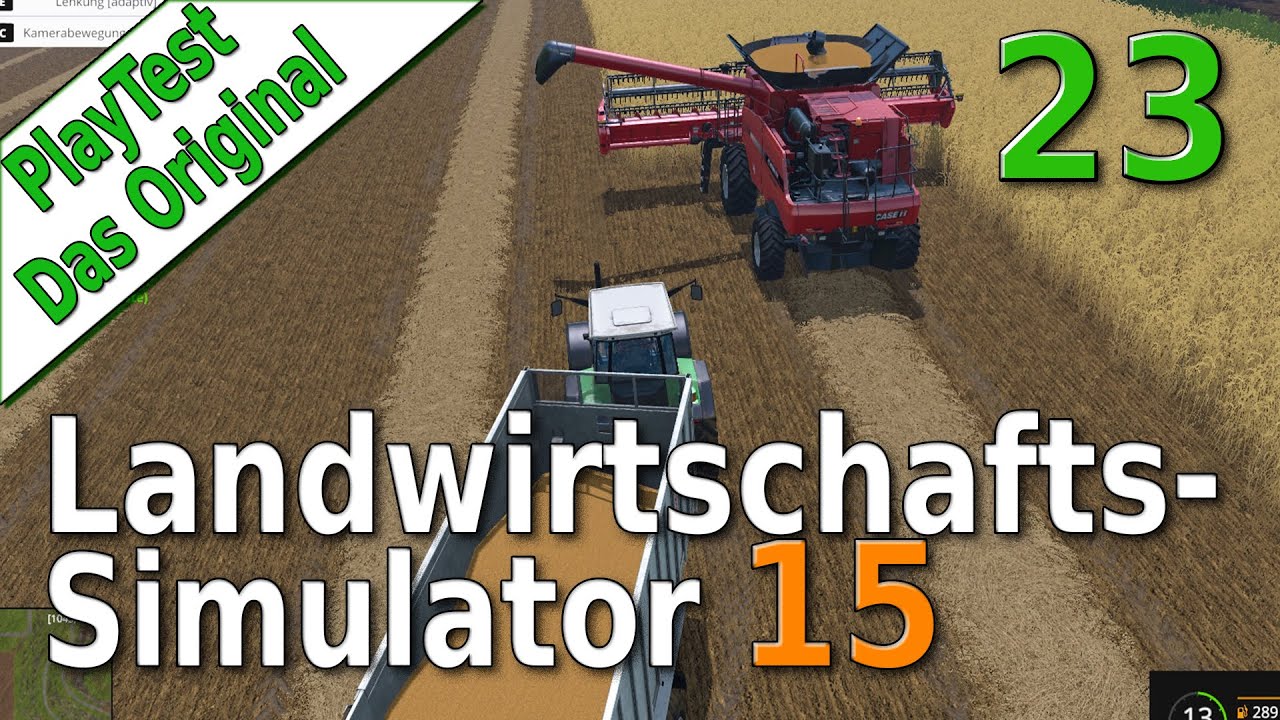 LS15 PlayTest #23 Zuschauerhäckseln Teil 1 Landwirtschafts Simulator 15 deutsch HD