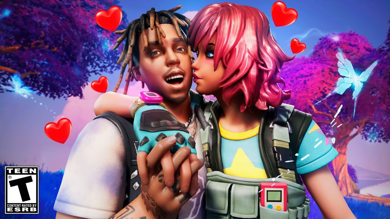Juice WRLD falls in LOVE with Meowdas' Girlfriend.. Fortnite