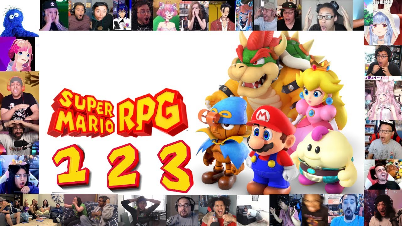 The Internet Reacts to Super Mario RPG Remake Reveal (1+2+3)