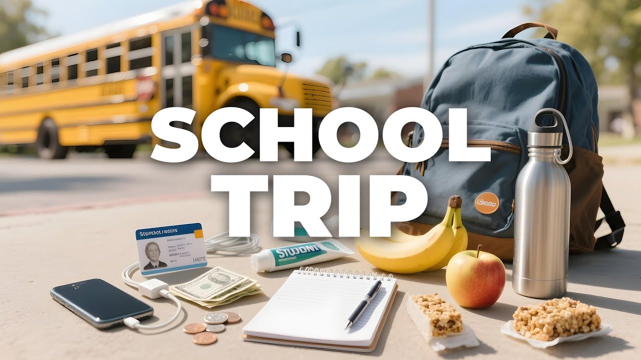 10 Best Things to Bring on a School Trip