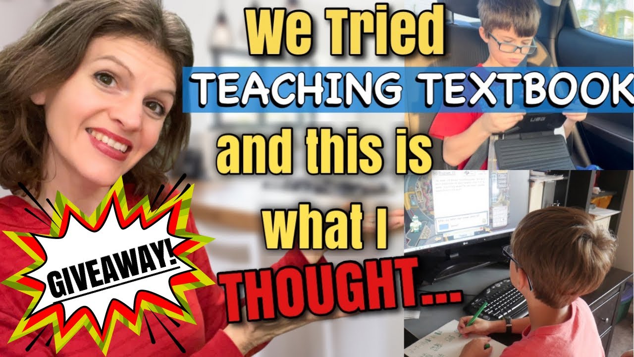 Teaching Textbooks 4.0 Review & GIVEAWAY! | What it Did For Us! || Homeschool Curriculum Math Review