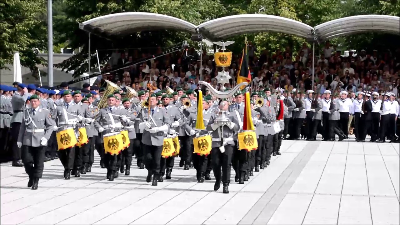 Königgrätzer Marsch - Hohenfriedberger Marsch 20.07.2019 Gelöbnis Bendlerblock