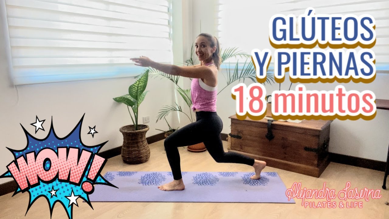 Glúteos y piernas con Pilates. | Rutina 18 minutos