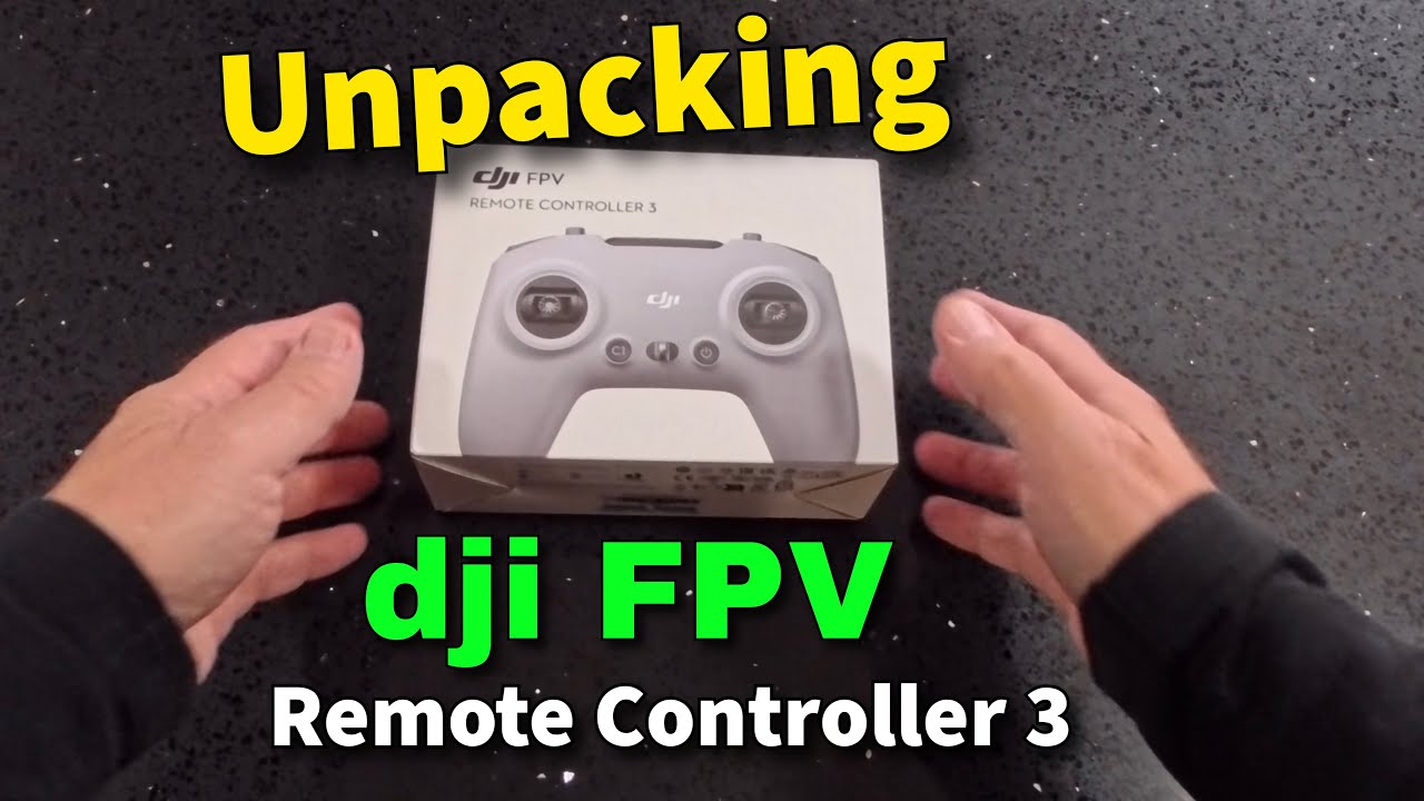 Unpacking of New Dji FPV Remote Controller 3