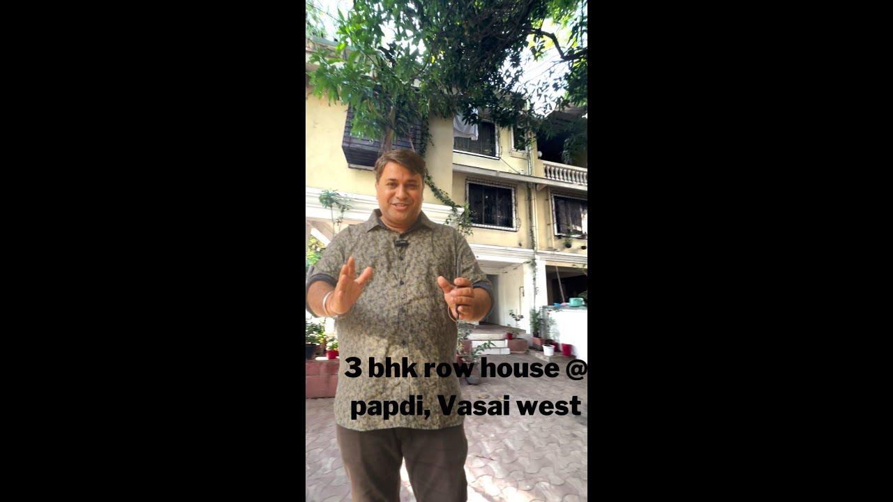 3bhk row house | luxury rowhouse | Vasai west | ☎️ 91528 88900 |  budget home