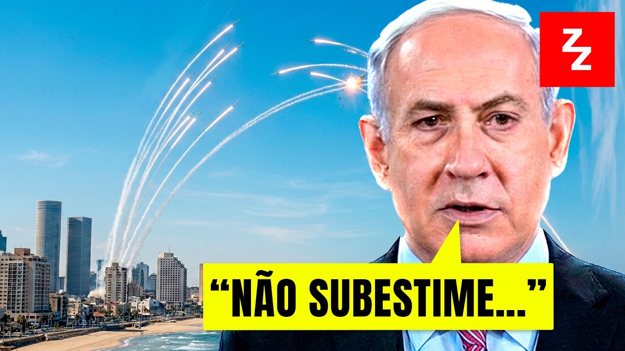 TEL AVIV sob ATAQUE do IRÃ; sistema antimísseis de ISRAEL entra em ação ao VIVO na TV Árabe