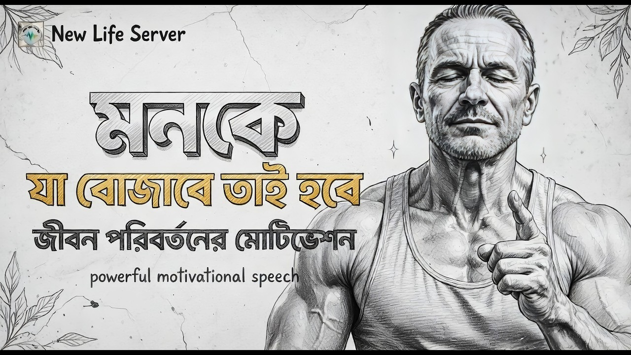 মনকে যা বোজাবে তাই হবে | মোটিভেশনাল কথা সফলতা | Motivational Speech Bangla For Success In Life