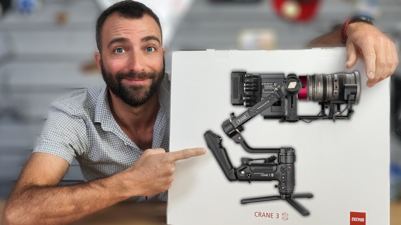 J’AI REÇU LE MEILLEUR GIMBAL DU MOMENT !? (Zhiyun Crane 3S)