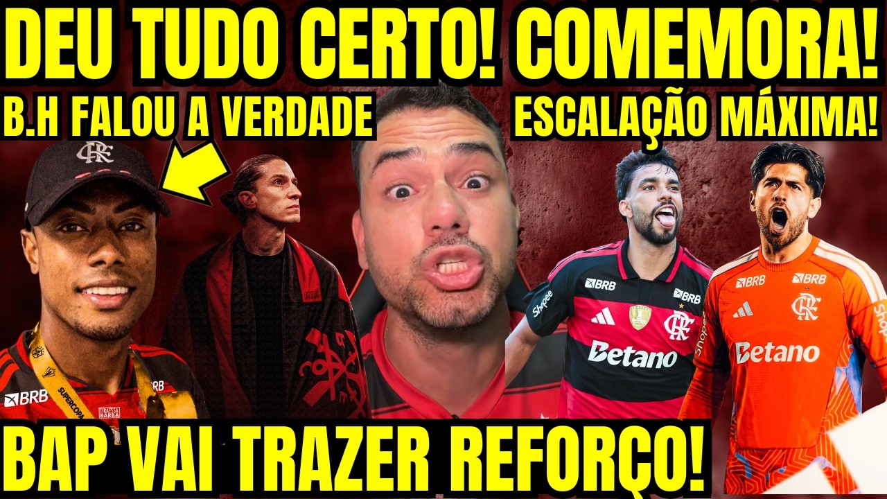 BOMBA NO NINHO: BRUNO HENRIQUE Desiste De Parar BAP Bate O Martelo Em Novo JOGADOR! FINAL DA RECOPA