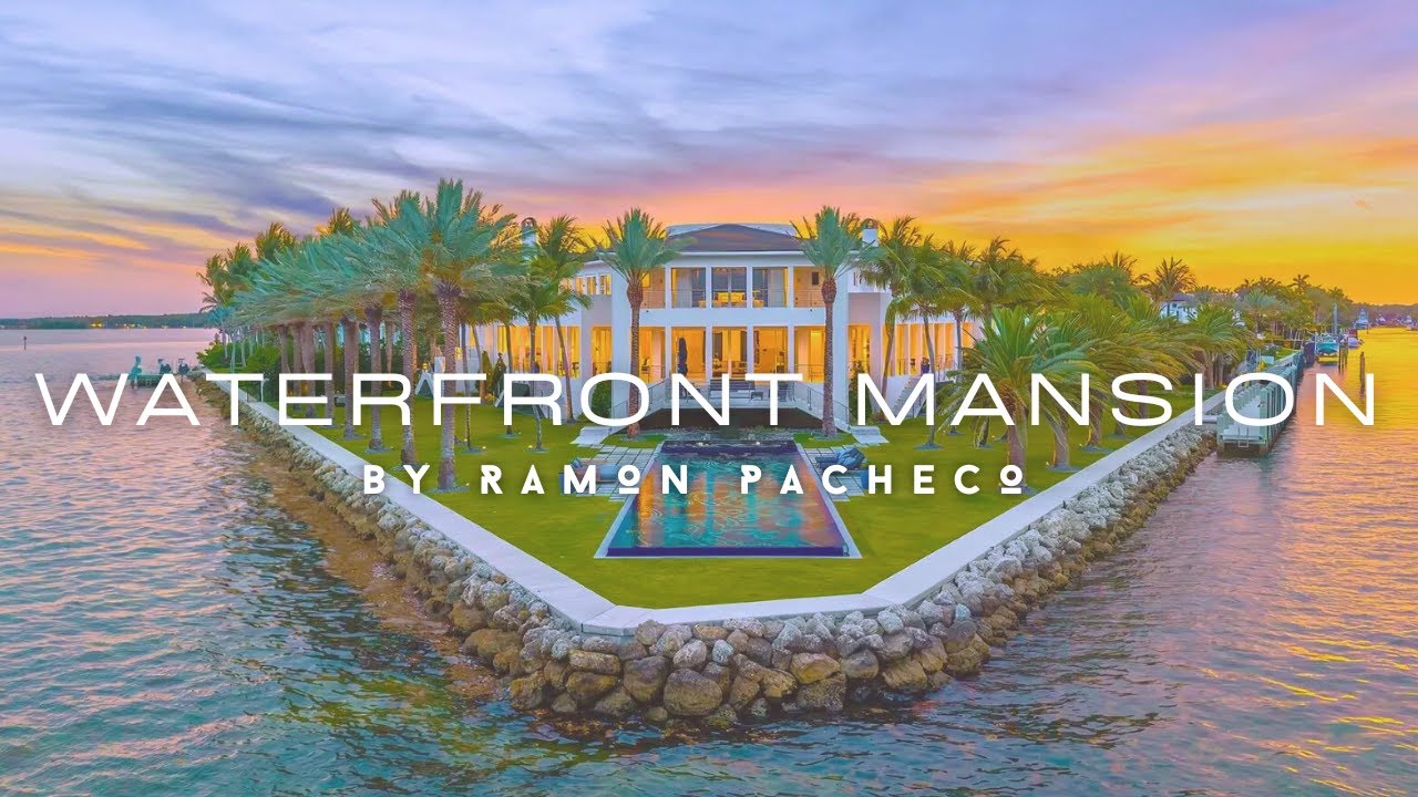 The BEST Waterfront Mansion in Coral Gables, United States You Need to See
