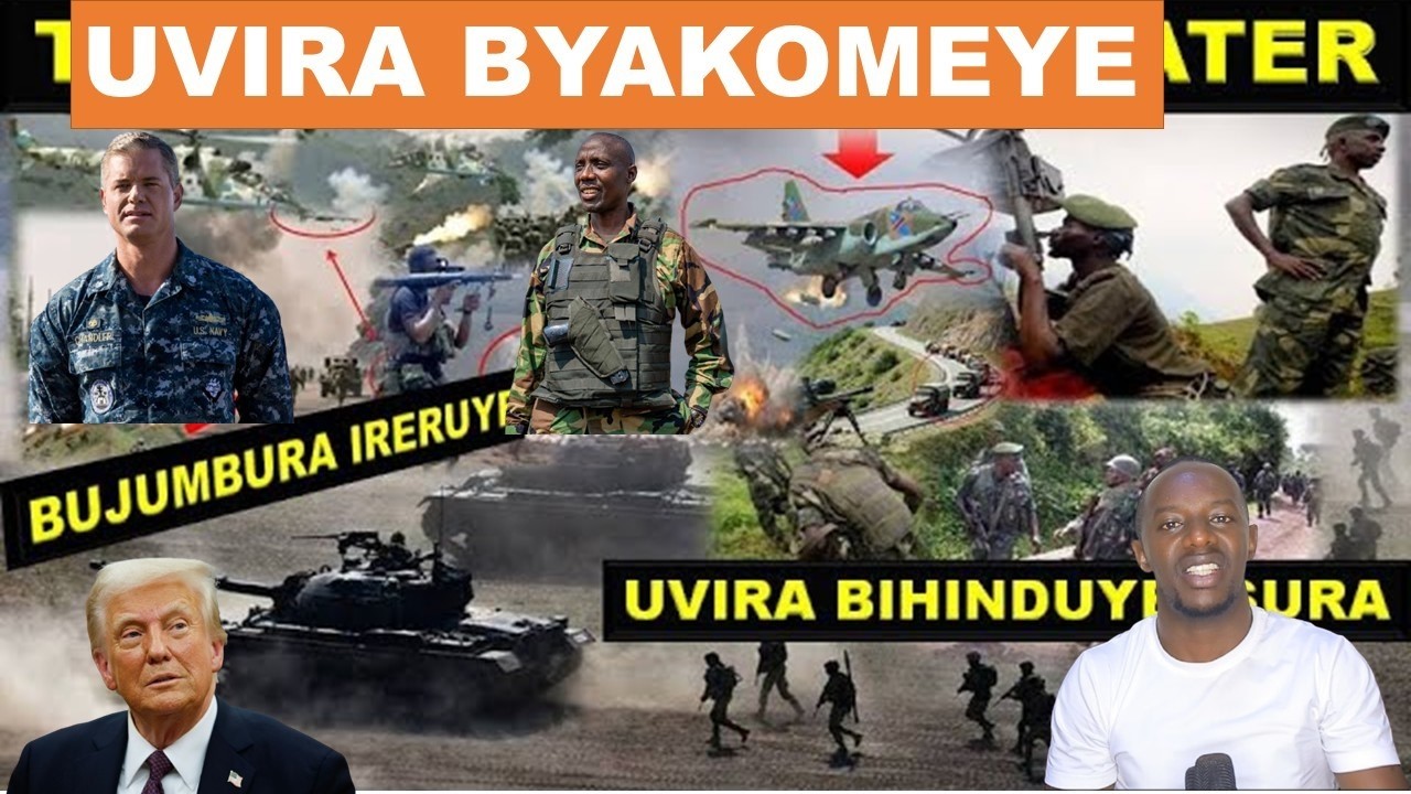 BREAKING#MAKENGA ARAGAMBANIWE#ERIC PRENCE NA#TRUMP BARAMURANGIJE KUBARASA BOSE#UVIRA UMURIRO WATSE