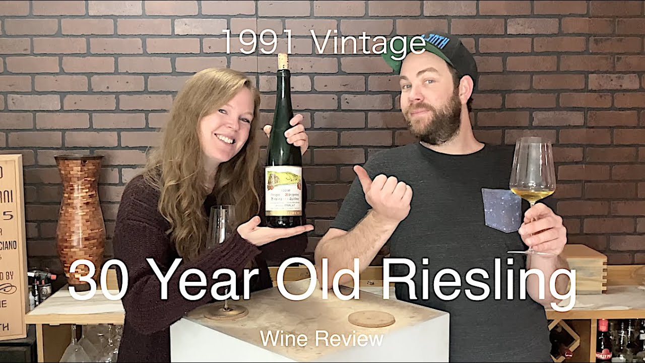 Drinking A 30 Year Old Riesling