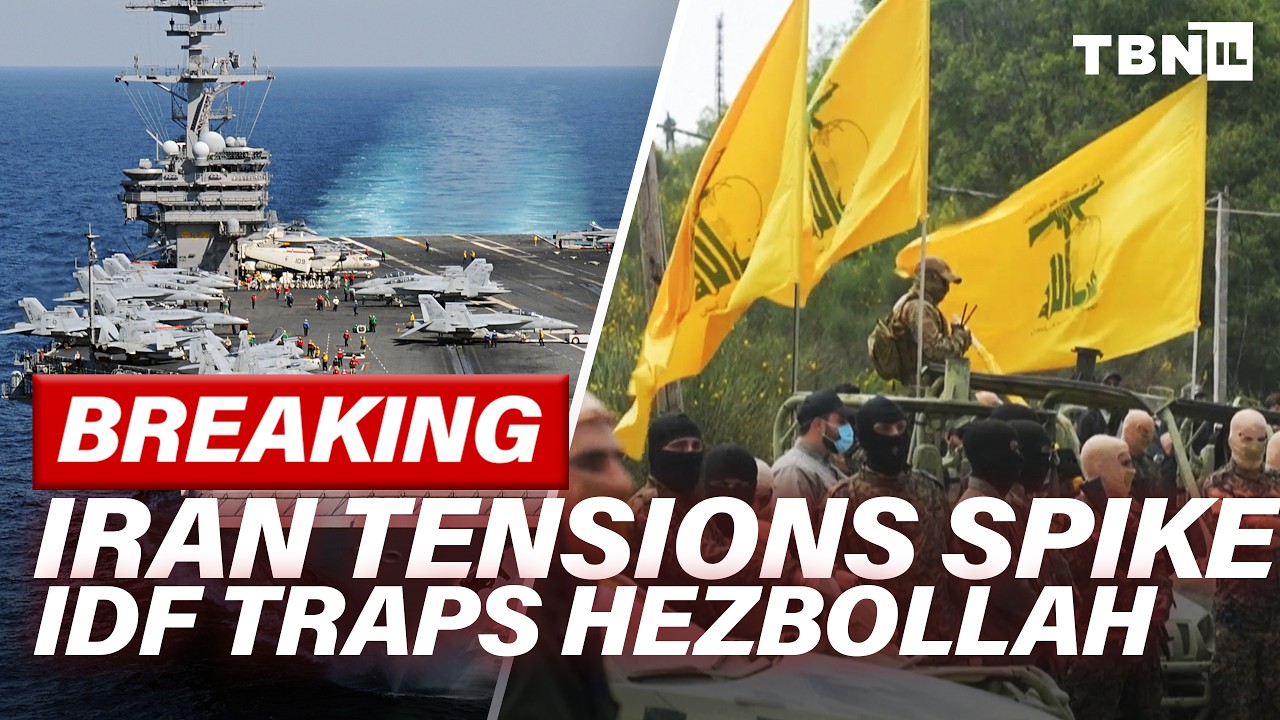 BREAKING: IDF On High Alert; US Weighs Iran Strike; Navy Copter CRASHES In Arabian Sea | TBN Israel