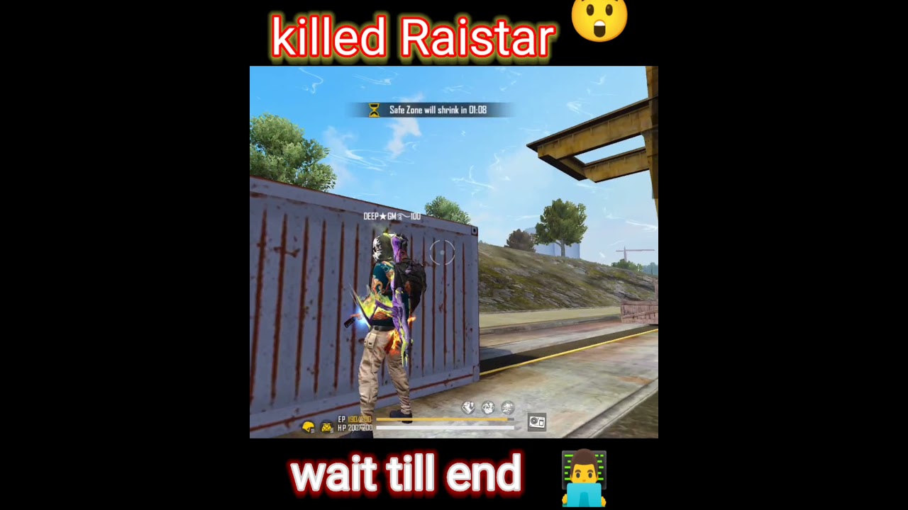 I killed Raistar☠️ //FREEFIRE🔥#shorts#Raistar