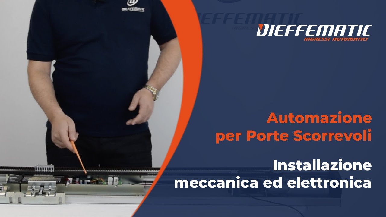 Tutorial: Installazione Meccanica ed Elettronica del Motore per Automazione Porte Scorrevoli -SPEEDY