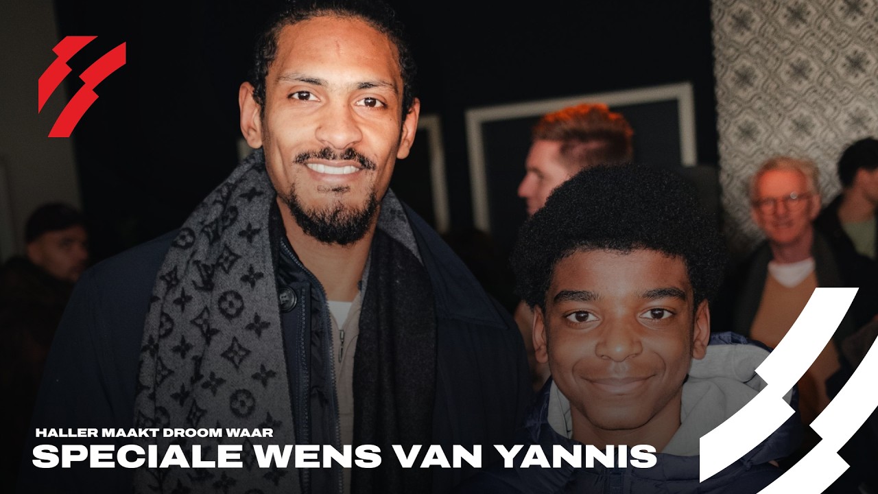 Haller laat wens van ernstig zieke Yannis uitkomen ✨ | FOUNDATION
