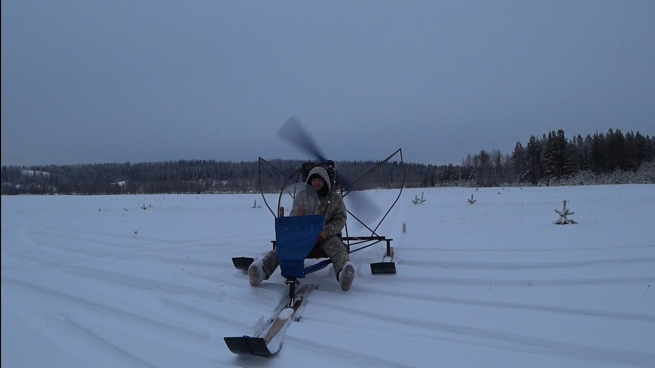 АЭРОСАНИ ПИЖМА ОБЗОР / 20 Л.С ЛИФАН ПЕРВЫЙ ВЫЕЗД И ОБКАТКА МОТОРА.