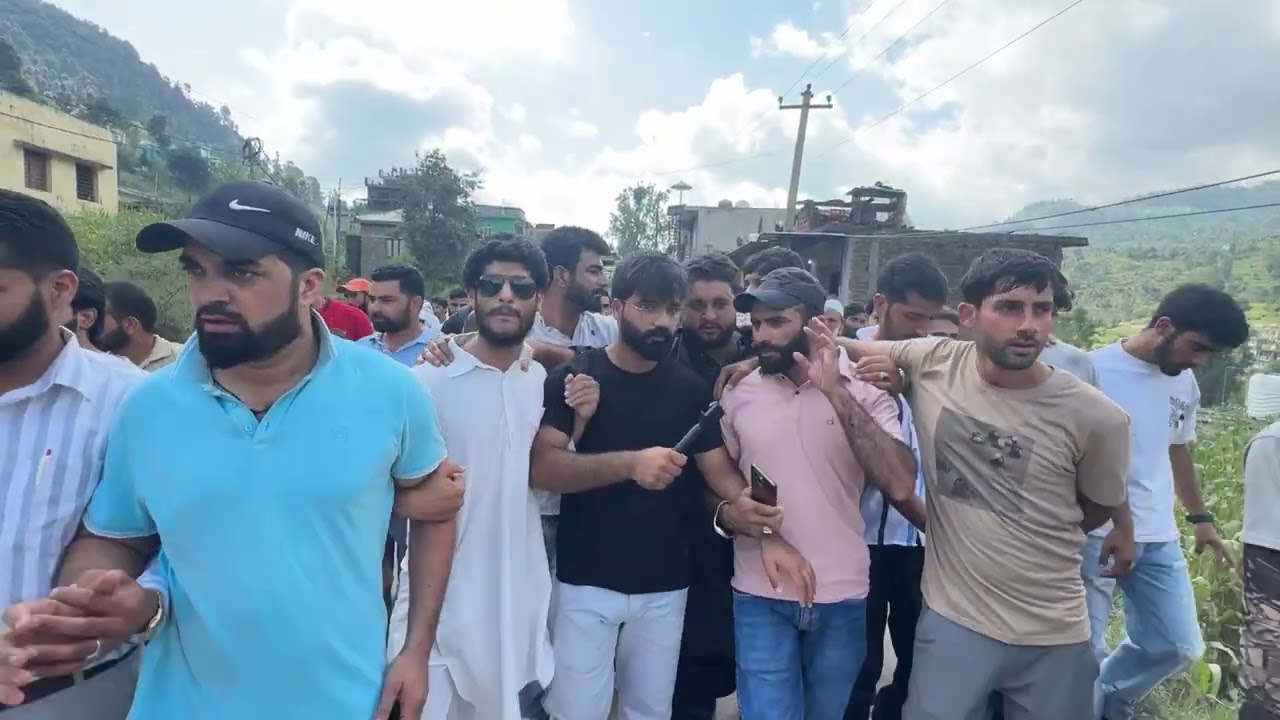 Breaking || Big Protest in Manjakote Lead by Sarpanch Mumtaz for  Mehraj Malik release & PSA Removal
