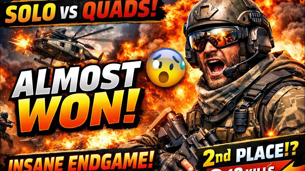 ENTRÉ SOLO CONTRA CUATROS Y TERMINÓ EN CAOS TOTAL… (WARZONE) 💥