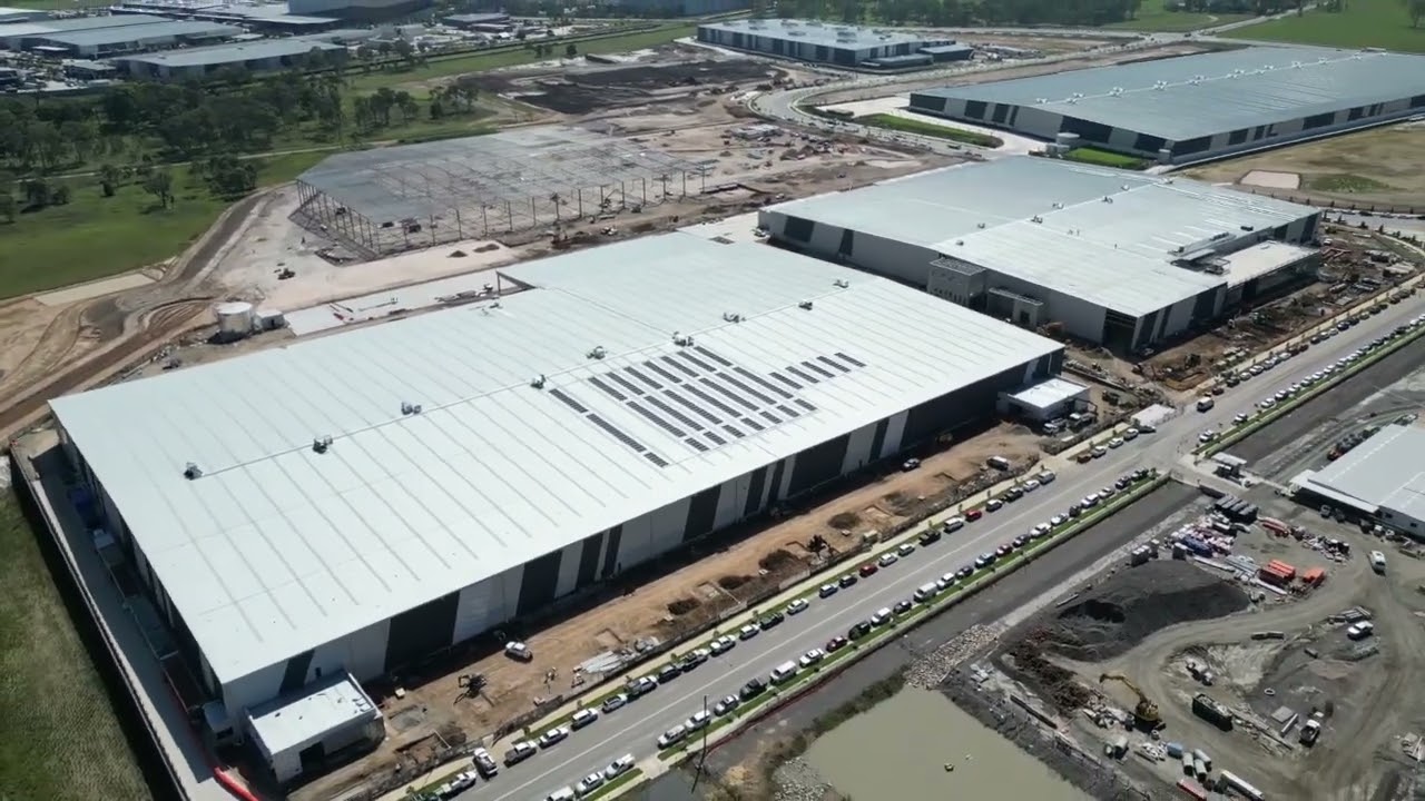 Construction update | SEKO Logistics, The YARDS, Kemps Creek, NSW, AU
