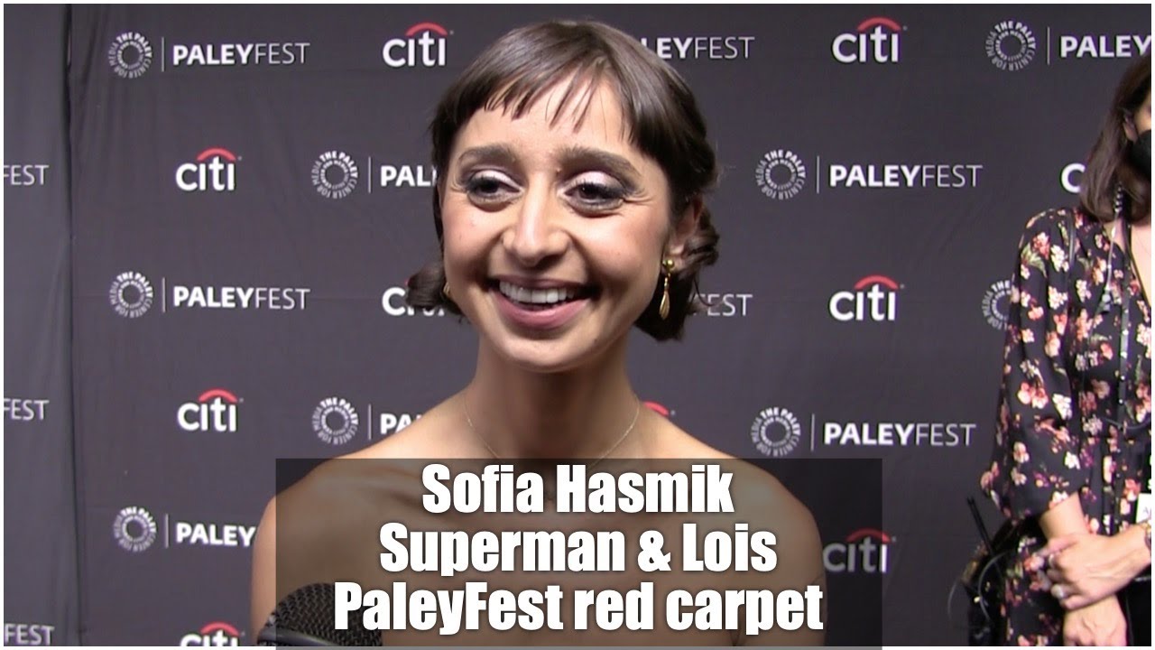 Sofia Hasmik Interview for Superman & Lois at PaleyFest