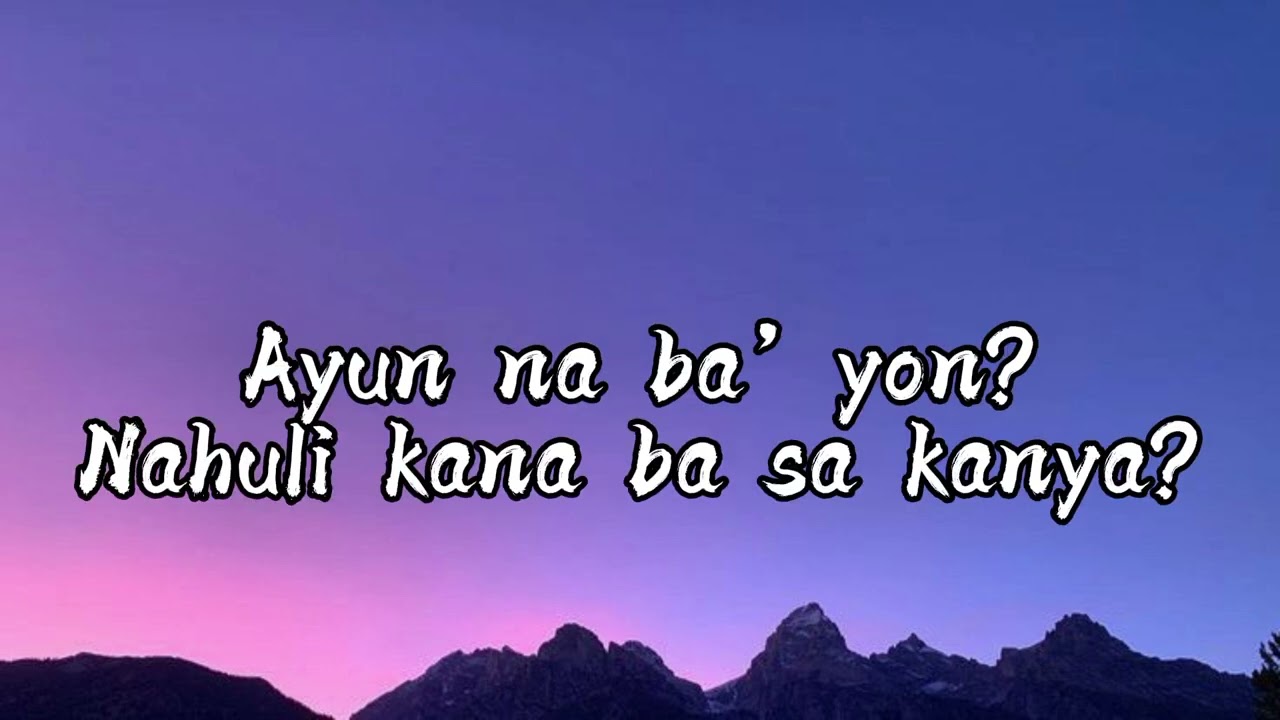 Paligoy-ligoy (R&B/RAP 2025) LYRICS VIDEO