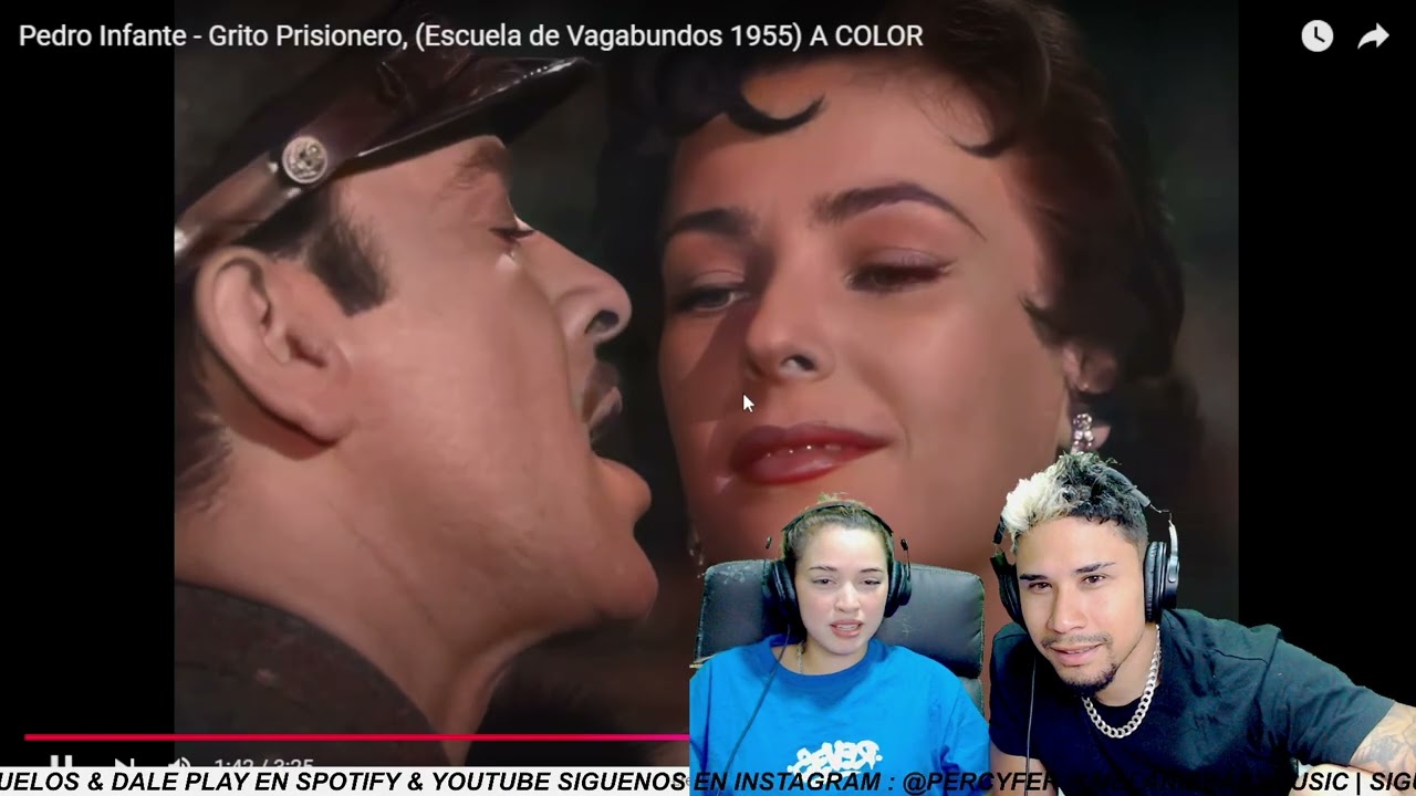 Grito Prisionero - Pedro Infante ||👦🇵🇪👱‍♀️🇻🇪🇵🇪 REACCIÓN