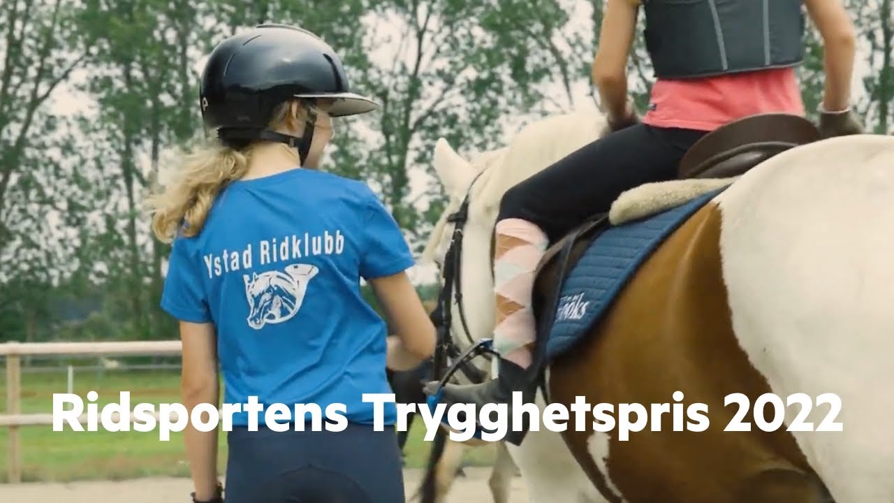 Ystad Ridklubbs ungdomssektion, YRUS, vann Ridsportens trygghetspris 2022.