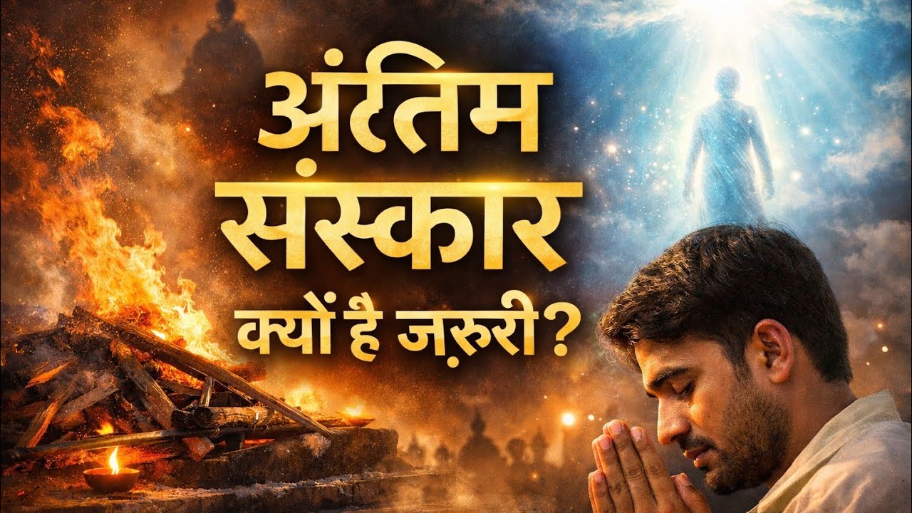 🌿अंतिम संस्कार क्यों ज़रूरी है? | मृत्यु के बाद आत्मा और गरुड़ पुराण