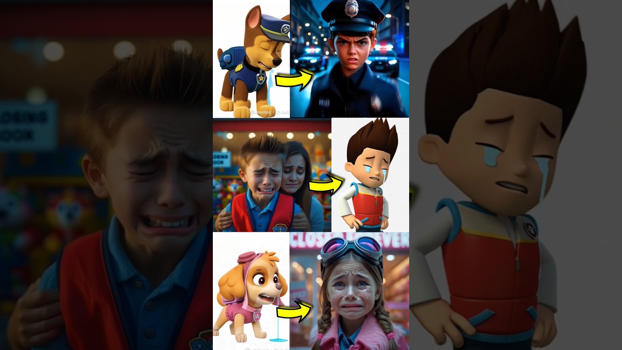 🐾PAW Patrol Rescue World: Marshall, Rubble, Chase, Zuma, Rocky and Skye & Ryder 