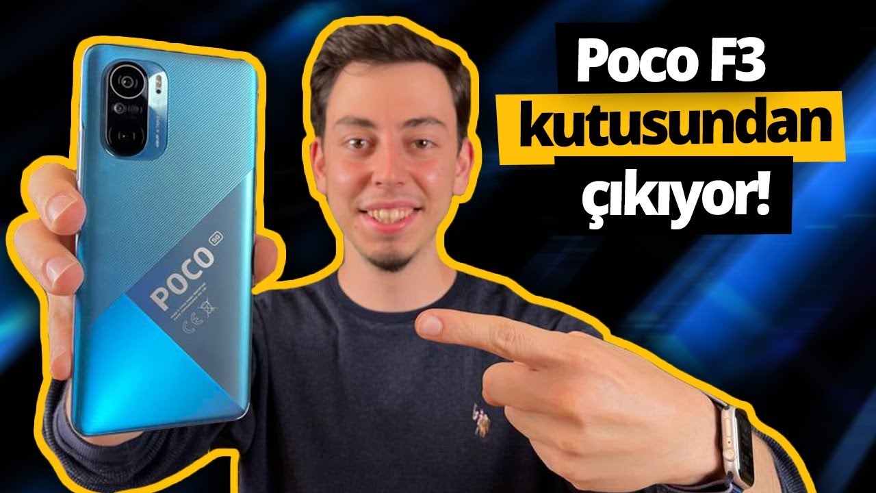 Poco F3 kutusundan çıkıyor! - Saygı duruşunu hak etti!