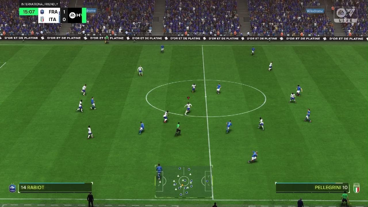 FC 25 Italy vs. France UEFA Nations League Full Match PS5”