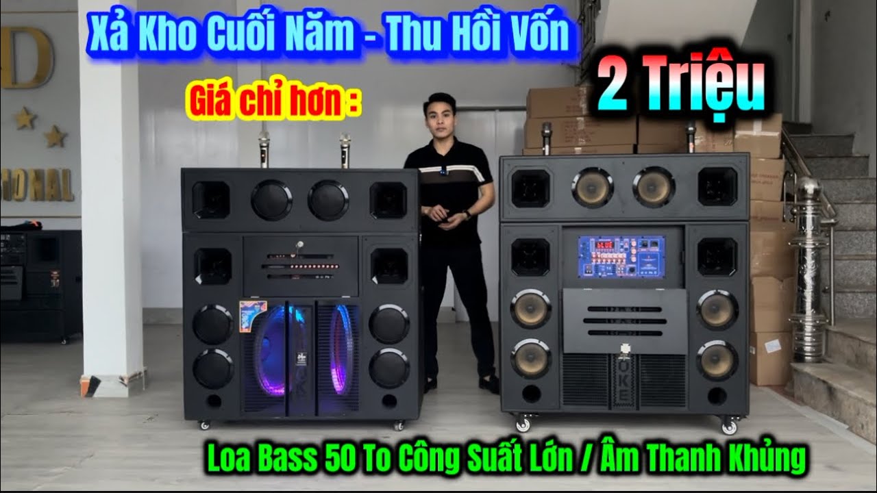 ❌Xả Kho Cuối Năm / Thu Hồi Vốn /Chỉ Hơn 2 Triệu/Loa 2 Bass 50 Âm Thanh Khủng ❌#loa 