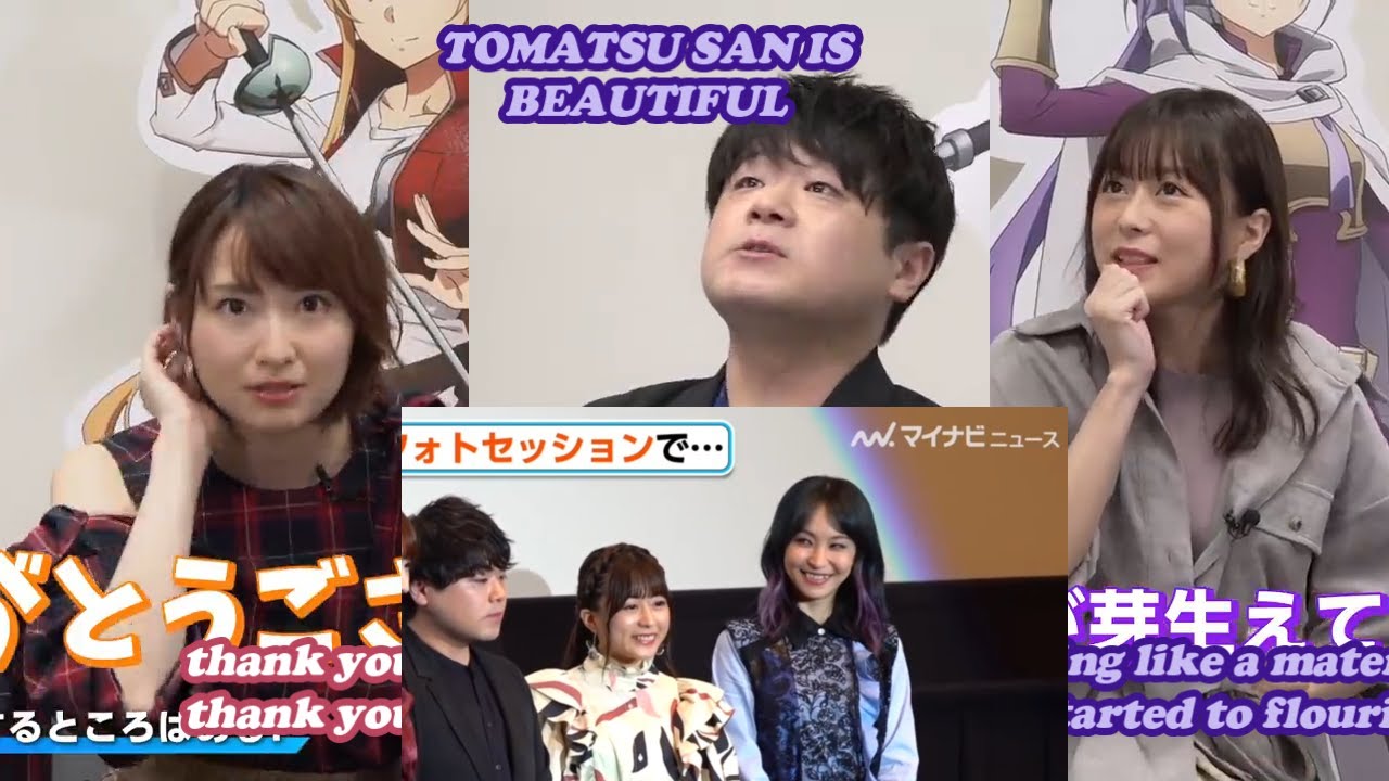 Matsuoka hitting on Tomatsu Haruka and LiSa joins a REAL MAN`s harem[ENG]