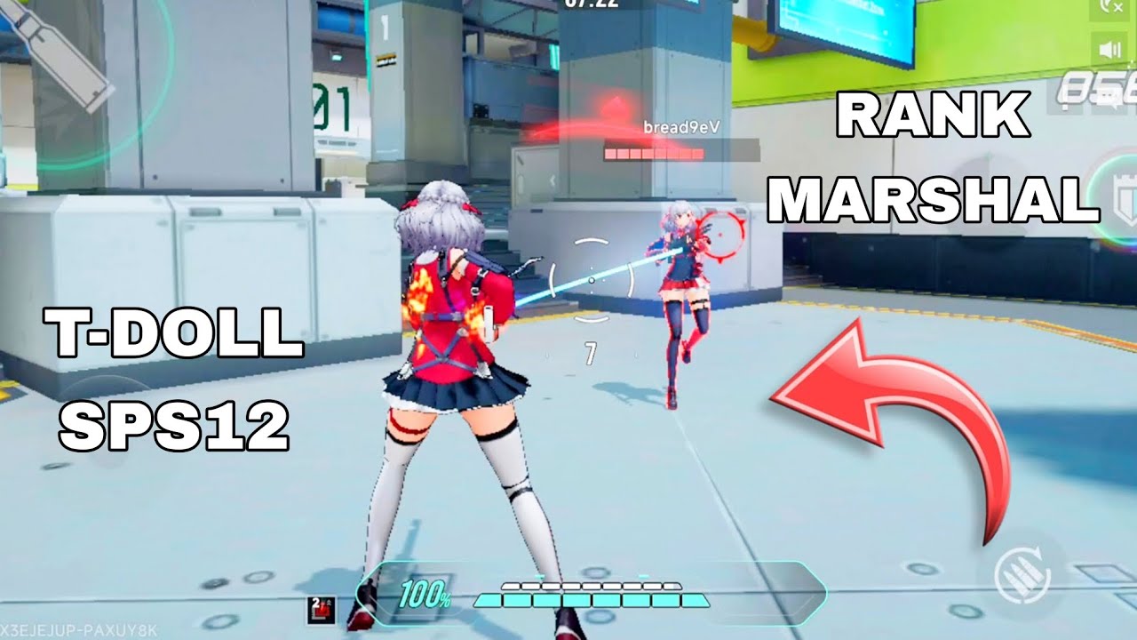 ✅GIRLS'FRONTLINE:FIRE CONTROL||T-DOLL SPS12||5vs5 RANK MARSHAL||SERVER SINGAPUR