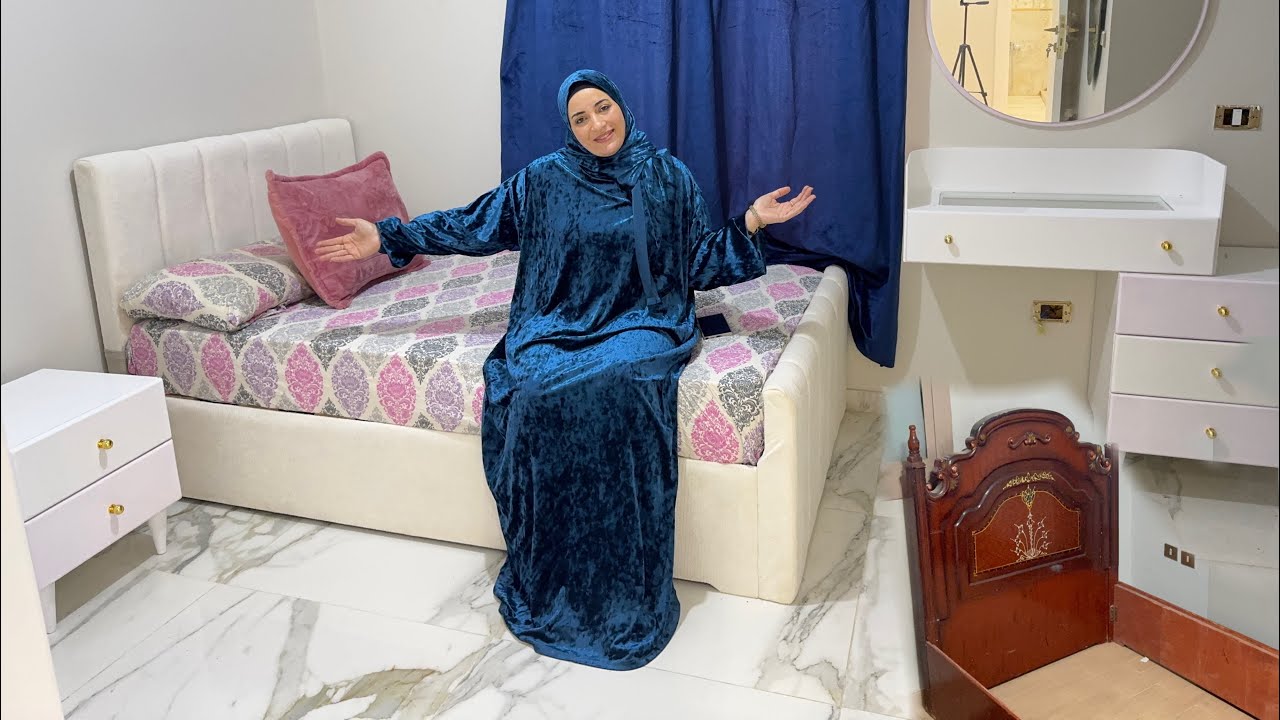 اخيراً جبت الغرفه الجديده مش هنام علي الارض تاني