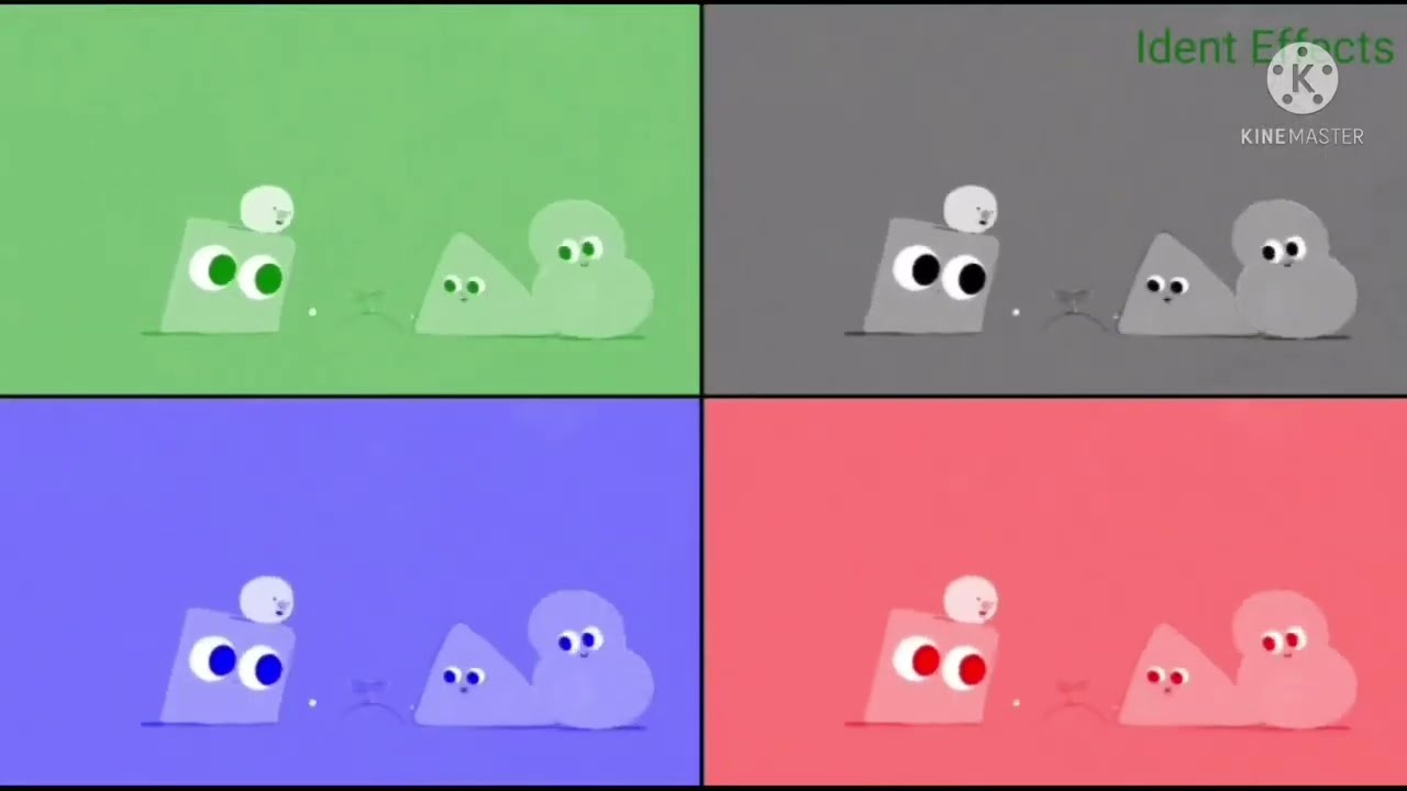 Cartoonito Jumping Flower Logo in MegaPhoto Effects