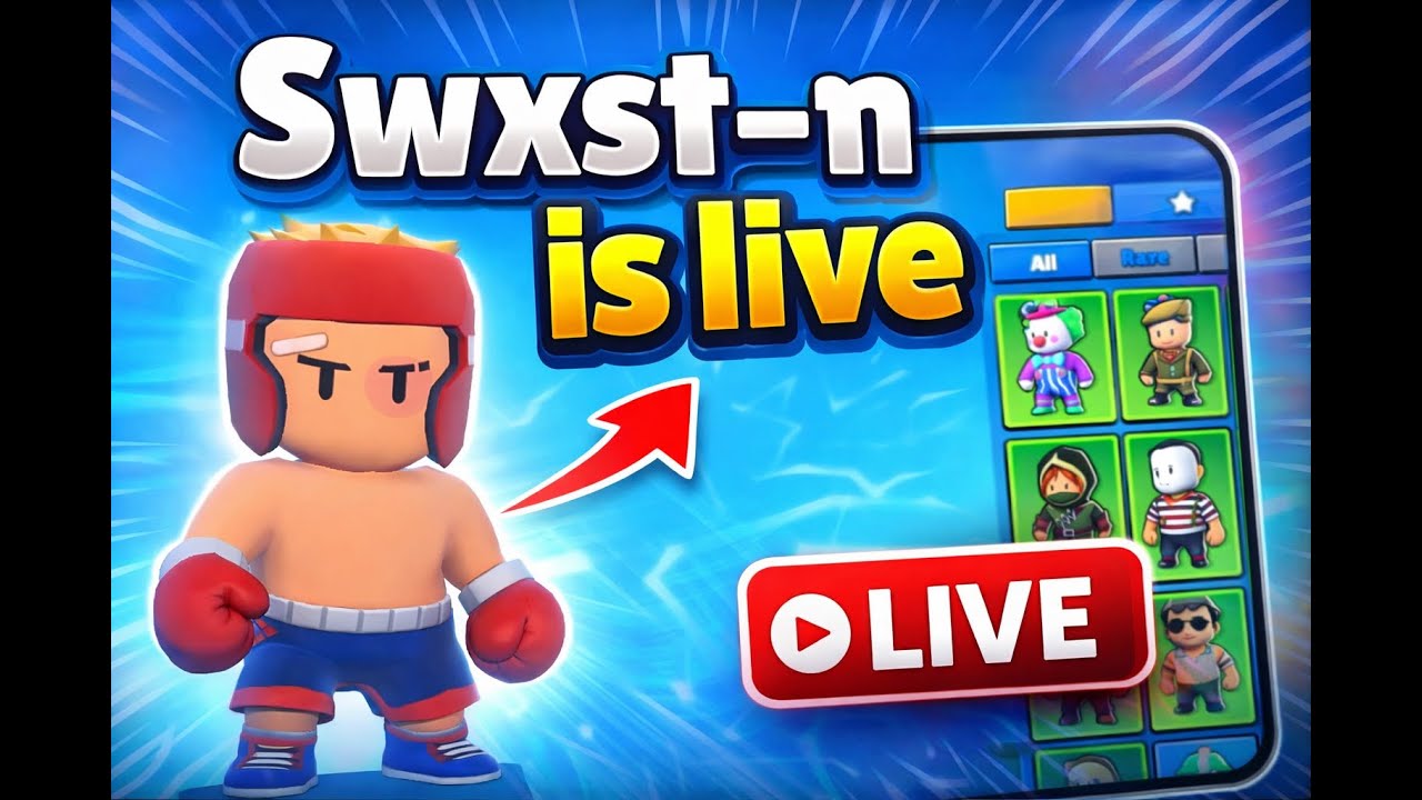 Swxst-n Is Live ! Let's Play Together!!🙂🤡🗣️