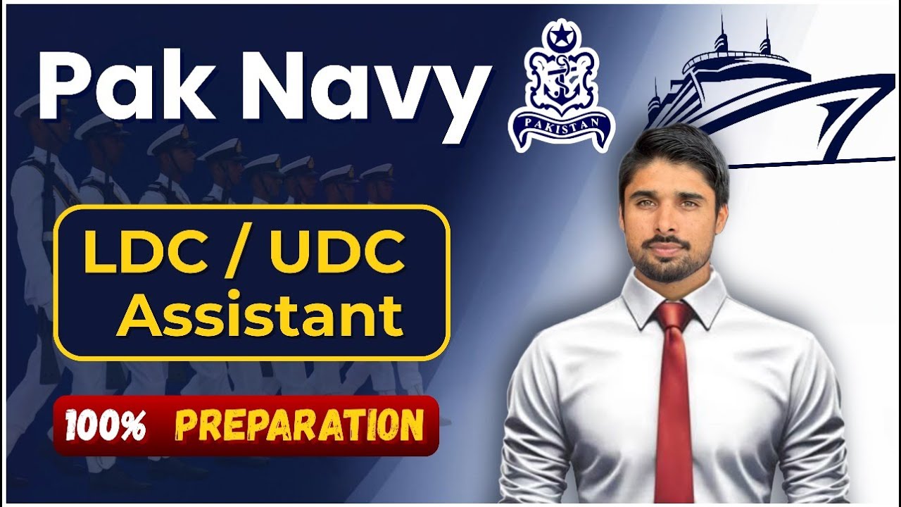 Pakistan Navy Civilian Test Preparation | Pak Navy LDC / UDC / Assistant 
